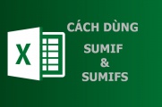 Cách sử dụng hàm SumIF và SumIFs để tính tổng có điều kiện trong Excel - how to use SUMIF function in Excel